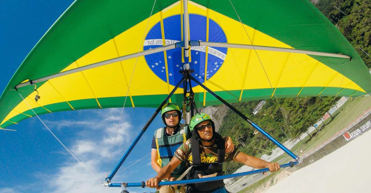 1 rio de janeiro hang gliding tandem flight Rio De Janeiro: Hang Gliding Tandem Flight