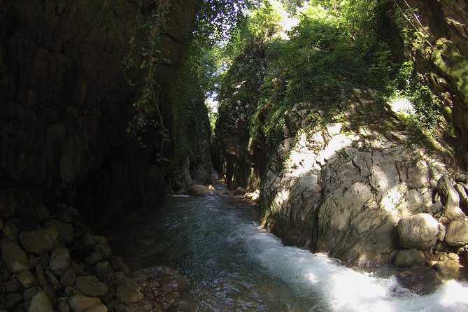 River Trekking at Neda Canyon
