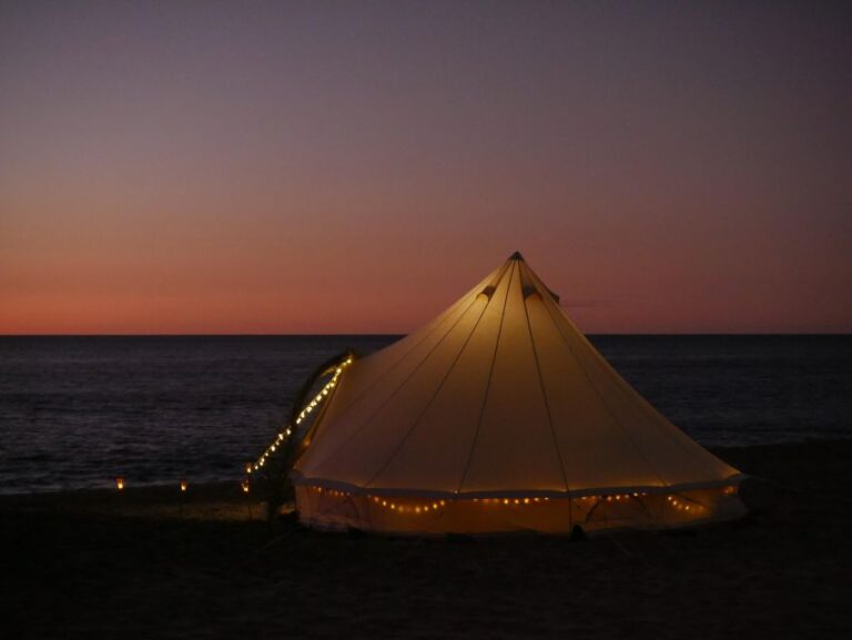 Romantic Sunset Experience With Glamping Bronze Pack