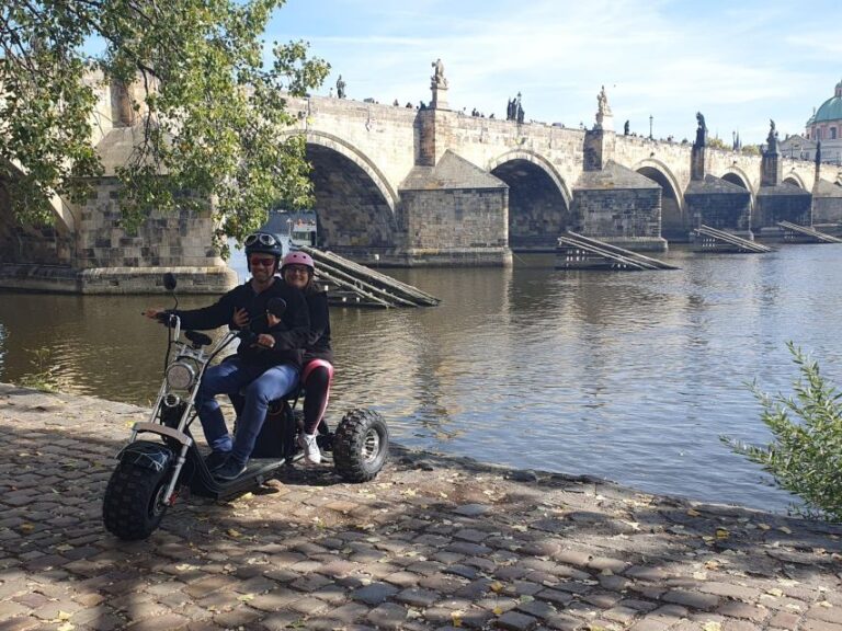 Royal Prague City Sightseeing Electric Trike Tour