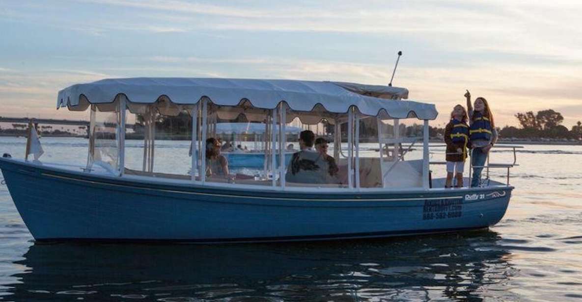 1 san diego private sun cruiser duffy boat rental San Diego: Private Sun Cruiser Duffy Boat Rental