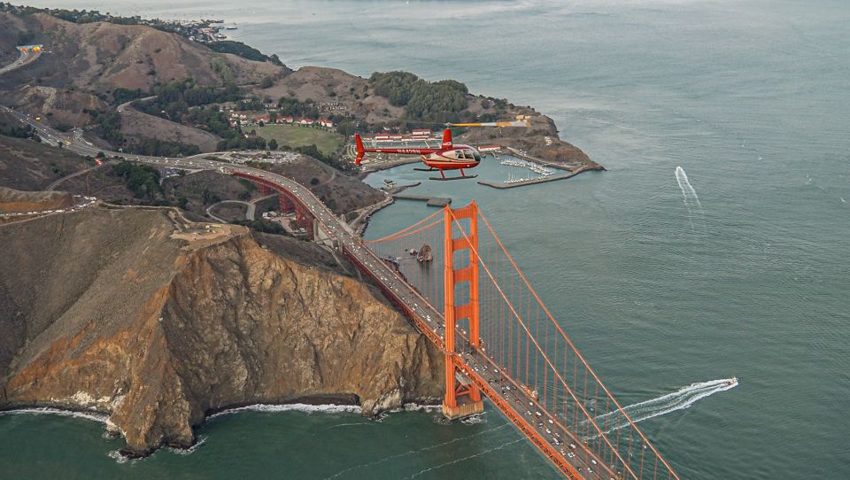 1 san francisco golden gate helicopter adventure San Francisco: Golden Gate Helicopter Adventure