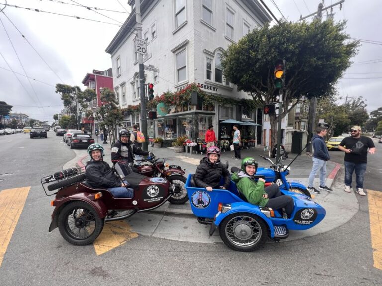 San Francisco: Rides by Me Classic Sidecar Tours