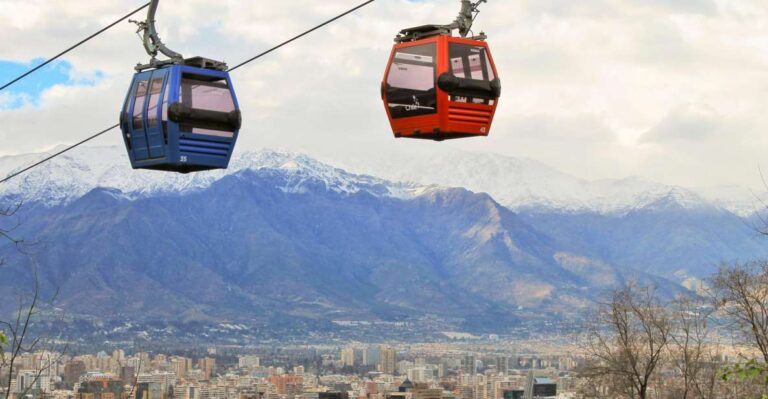 Santiago: 1-Day Hop-On Hop-Off Bus and Cable Car Ticket