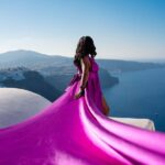 1 santorini flying dress photoshoot video by professionals Santorini Flying Dress Photoshoot & Video by Professionals