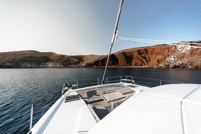 Santorini Luxury Catamaran Private Cruise