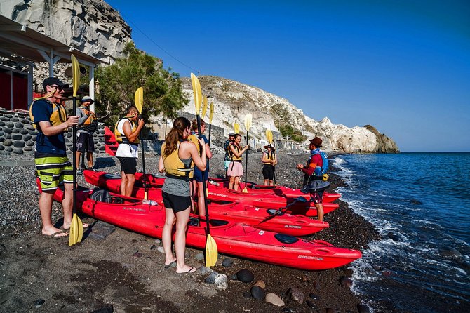 Santorini: Sunset Sea Kayak With Light Dinner - Safety and Comfort