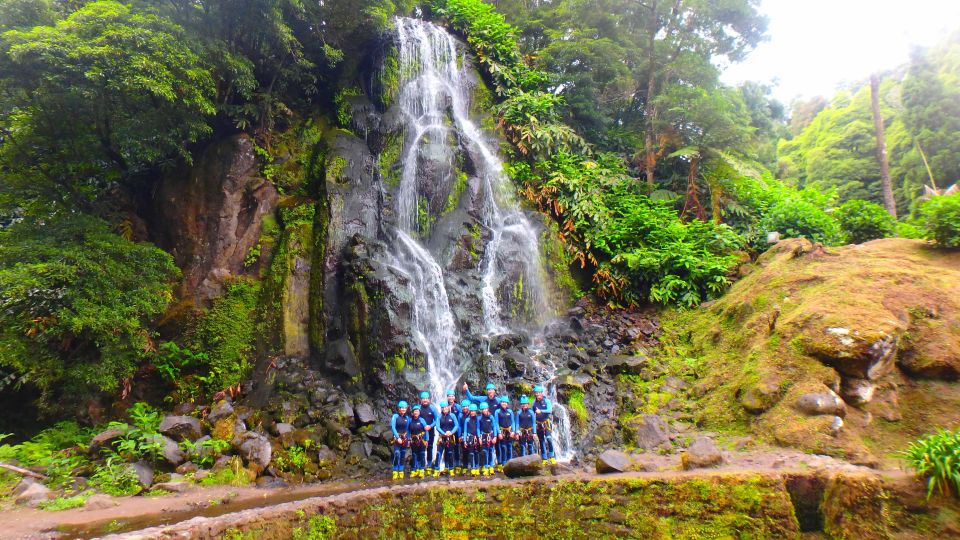 1 sao miguel ribeira dos caldeiroes canyoning Sao Miguel: Ribeira Dos Caldeiroes Canyoning Experience