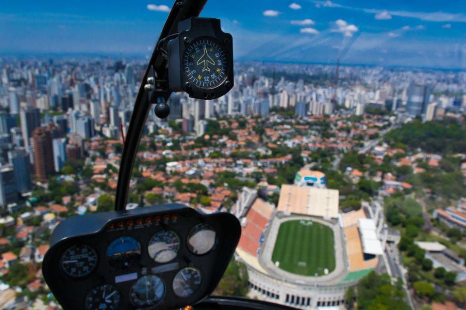 São Paulo: 20-Minute Sightseeing Helicopter Tour - Booking Details