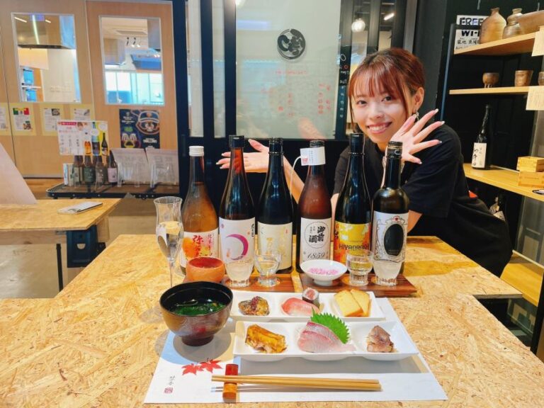 Savor Japanese Sake With Fresh Sashimi in Tsukiji!