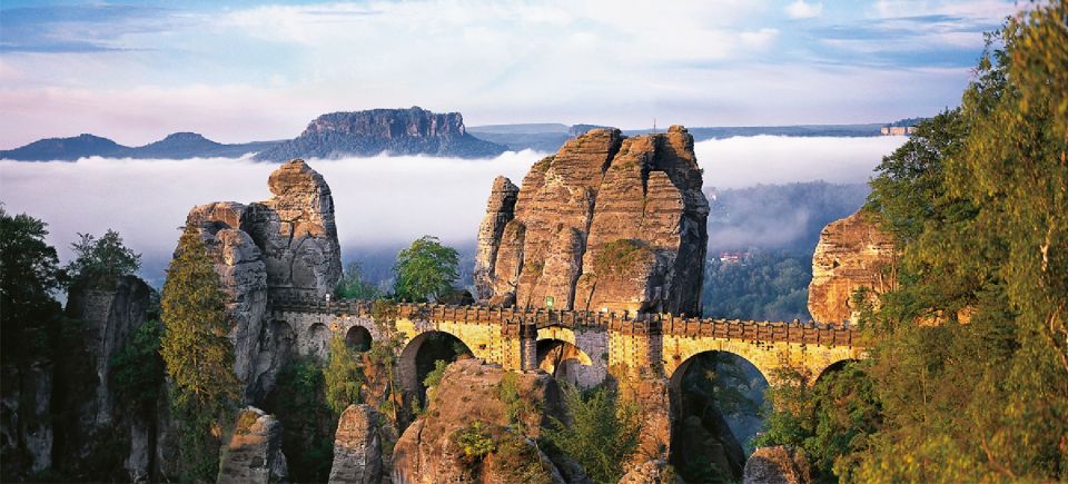 Scenic Bastei Bridge With Boat Tour & Lunch From Prague - Key Points