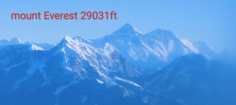 Scenic Everest Mountain Flight Tour With Transfers