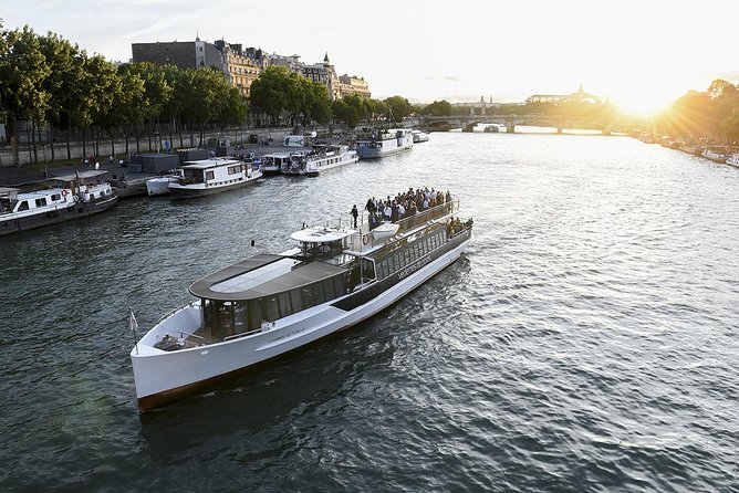 Seine River Guided Cruise With Snack Options by Vedettes De Paris