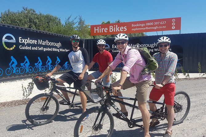 Self-Guided Biking Wine Tour (Full Day) in the Marlborough Region.
