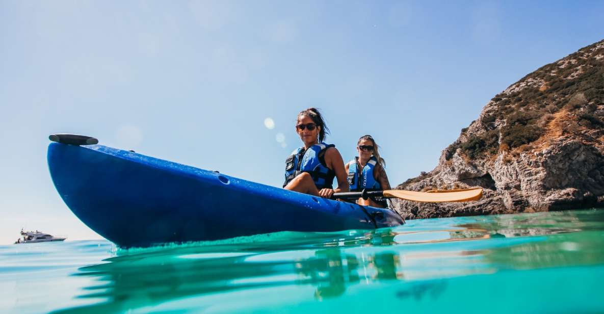 1 sesimbra arrabida natural park caves guided kayaking tour Sesimbra: Arrabida Natural Park & Caves Guided Kayaking Tour