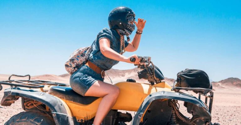 Sharm El Sheikh: ATV, Camel Ride With BBQ Dinner and Show