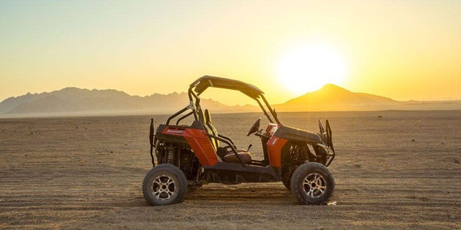 Sharm El-Sheikh: Sunset Buggy Safari and Camel Tour With BBQ