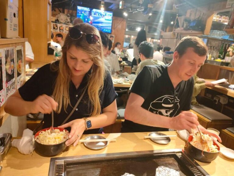 Shimbashi Walking Food Tour With a Local Guide in Tokyo
