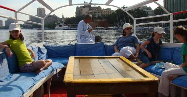 Short Felucca Ride on The Nile River and Dinner Cruise