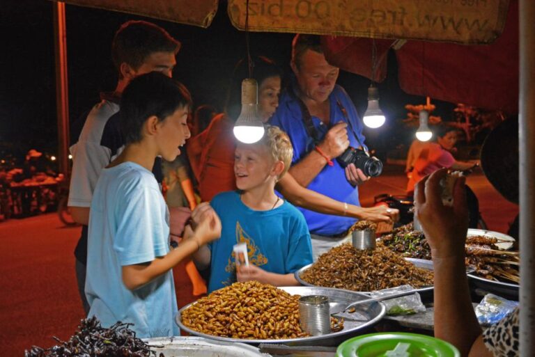 Siem Reap: After Dark Foodie Tour on a Vespa