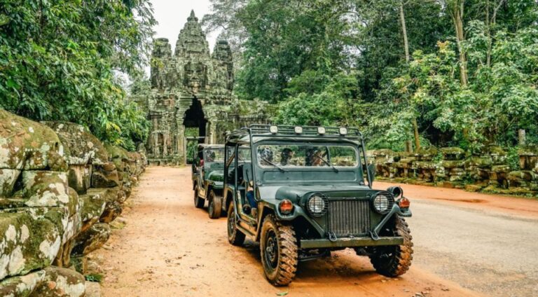 Siem Reap: Angkor Private 3-Day Jeep Tour