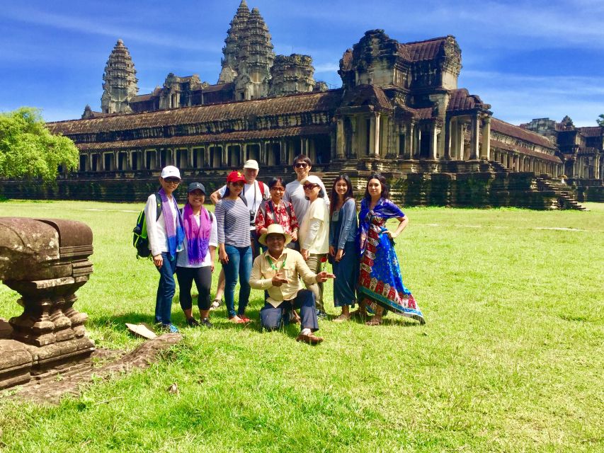 1 siem reap angkor wat private 1 day tour with banteay srey Siem Reap: Angkor Wat Private 1-Day Tour With Banteay Srey