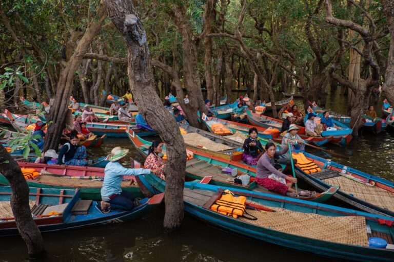 Siem Reap: Kampong Phluk Floating Village Tour With Transfer
