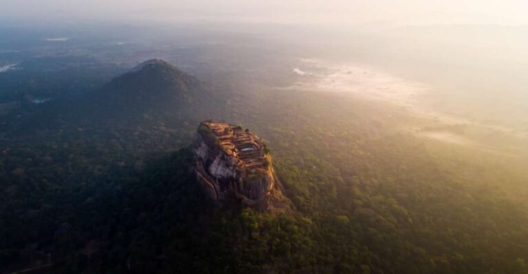 Sigiriya and Pidurangala Rock From Negombo