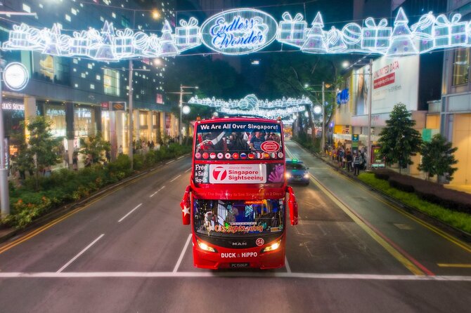 Singapore: City Highlights Open-Top Bus Hop-On Hop-Off Tour