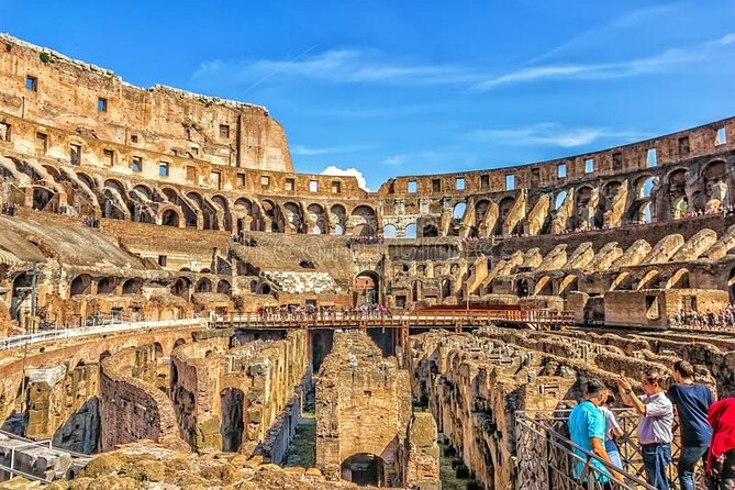 Skip the Line – Colosseum With Arena & Roman Forum Guided Tour