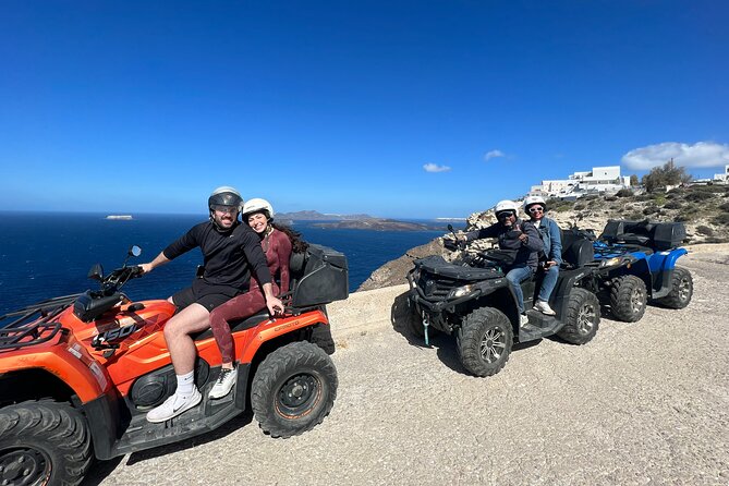 Small-Group ATV Tour of Santorini With Wine Tasting