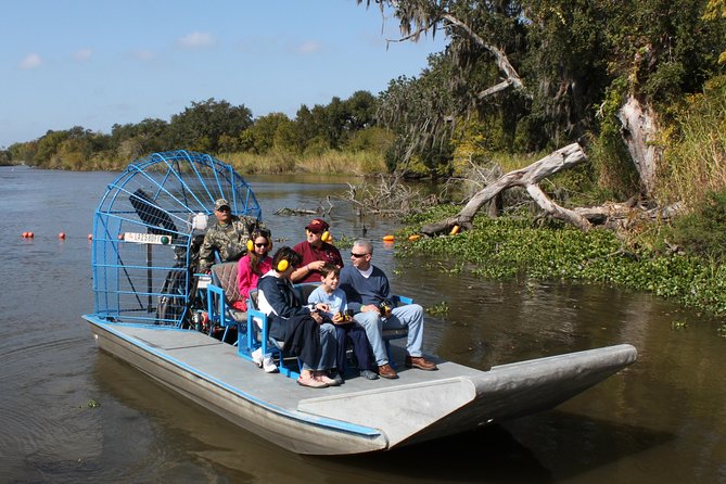 1 small group bayou airboat ride with transport from new orleans Small-Group Bayou Airboat Ride With Transport From New Orleans