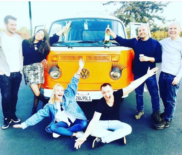 Small Group Wine Country Tour on Vintage VW Bus