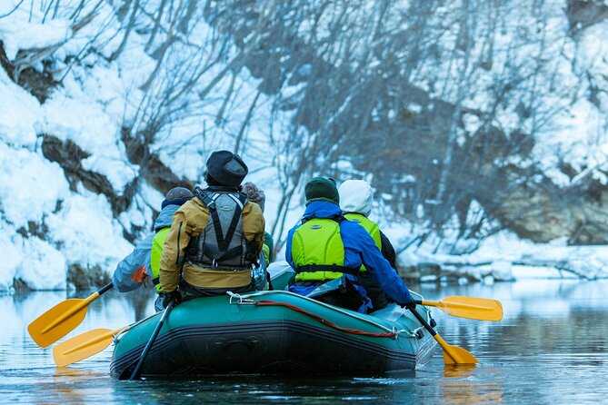 Snow View Rafting With Watching Wildlife in Chitose River