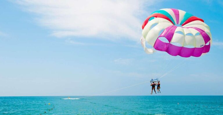 Soma Bay: Jet Boat & Parasailing With Private Transfers