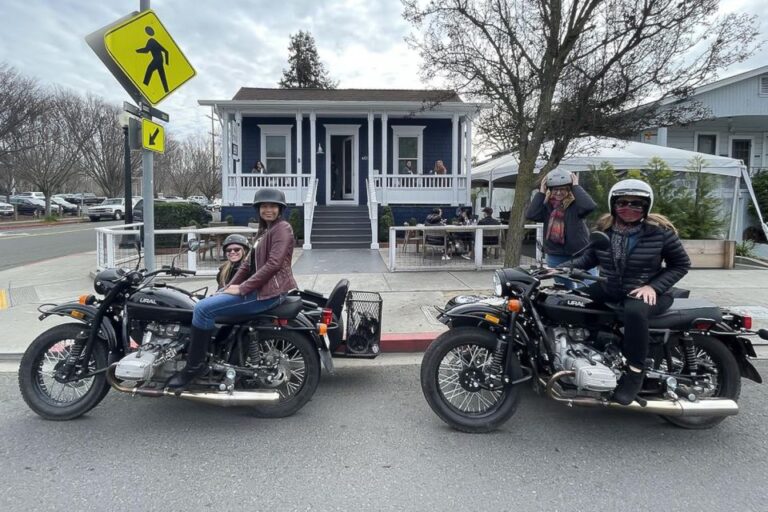 Sonoma: Private Tandem Sidecar Winery Tour