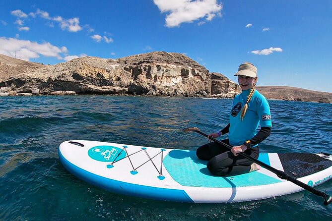 1 stand up paddle and snorkeling tour of gran canaria with transfers south area Stand up Paddle and Snorkeling Tour of Gran Canaria With Transfers South Area
