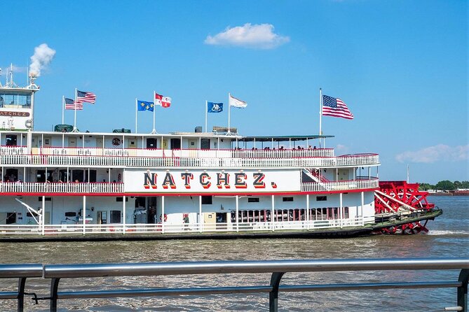 Steamboat Natchez VIP Jazz Dinner Cruise With Private Tour and Open Bar Option
