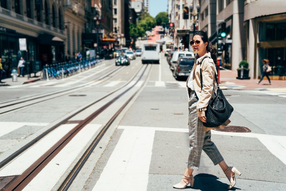 Street-Style Photoshoot in San Francisco Theater District