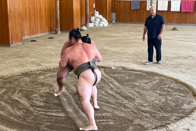 Sumo School Experience With Stable Master and Real Wrestlers