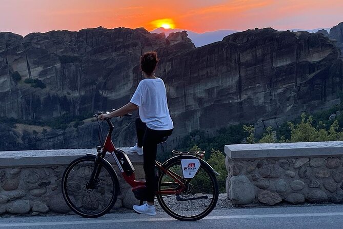 Sunset Meteora Tour on E-Bike