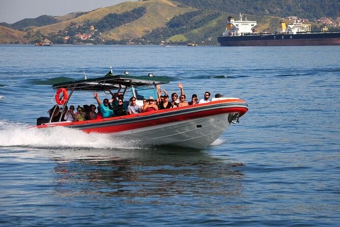 Super Boat Ride to Castelhanos Beach