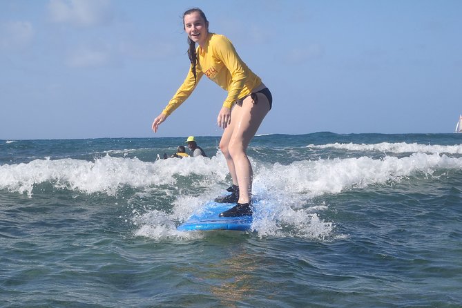 Surf Lesson in Sunny Poipu