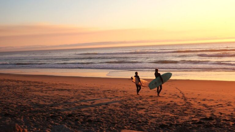 Surfing in Arugambay