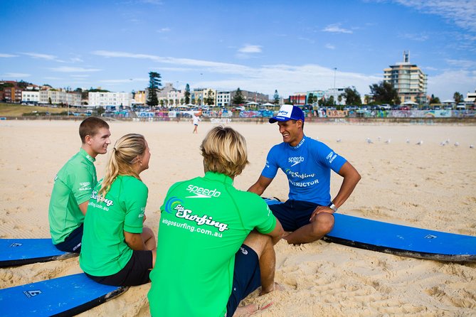 Surfing Lessons on Sydneys Bondi Beach