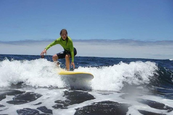 Surfing on Gran Canaria