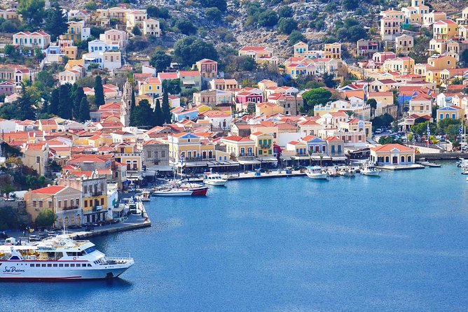 1 symi island panormiti day cruise from rhodes high speed catamaran 60 min Symi Island & Panormiti, Day Cruise From Rhodes. High Speed Catamaran (60 Min)