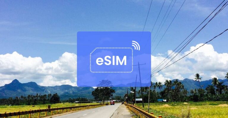 Tacloban: Philippines/ Asia Esim Roaming Mobile Data Plan