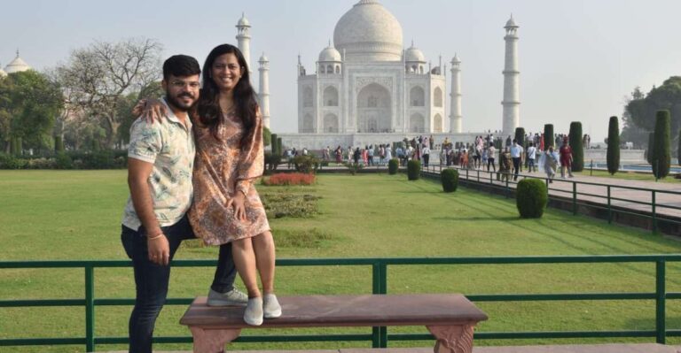 Taj Mahal Sunrise & Agra Tour by Car From Delhi