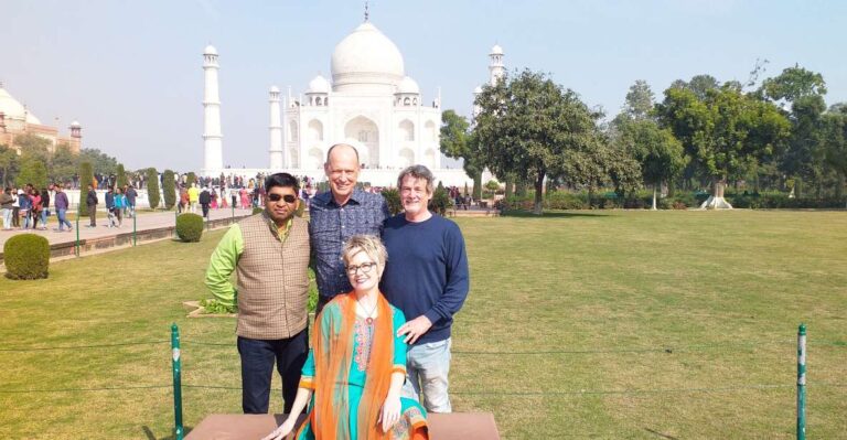 Taj Mahal,Agra Fort & Baby Taj Mahal Agra Tour From Delhi